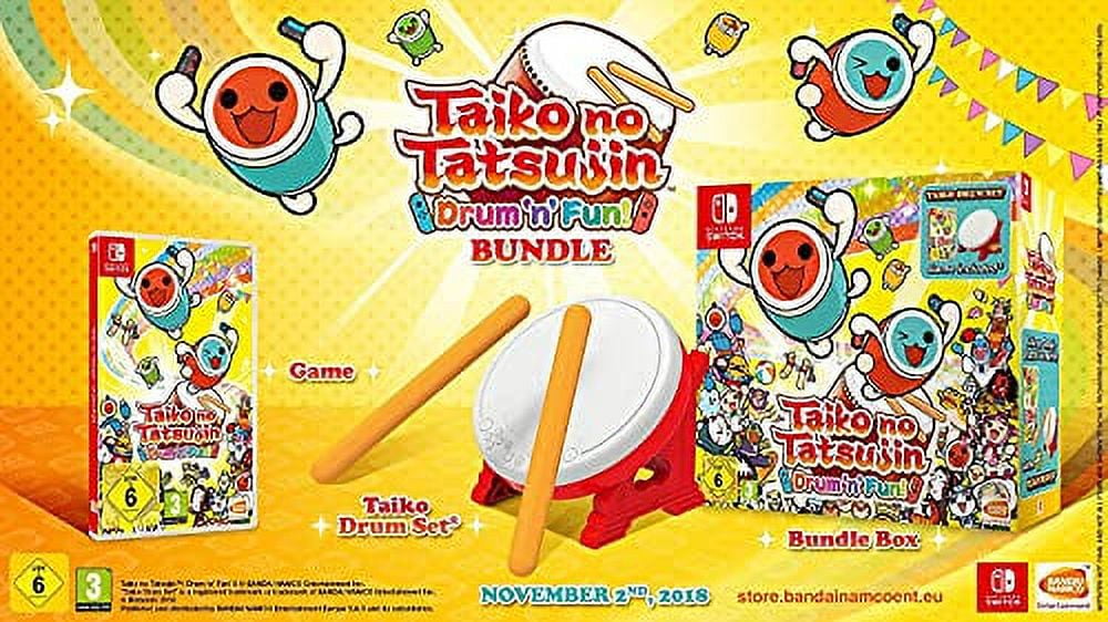 Bandai Namco's Taiko No Tatsujin: Drum 'n' Fun! Bundle - Nintendo