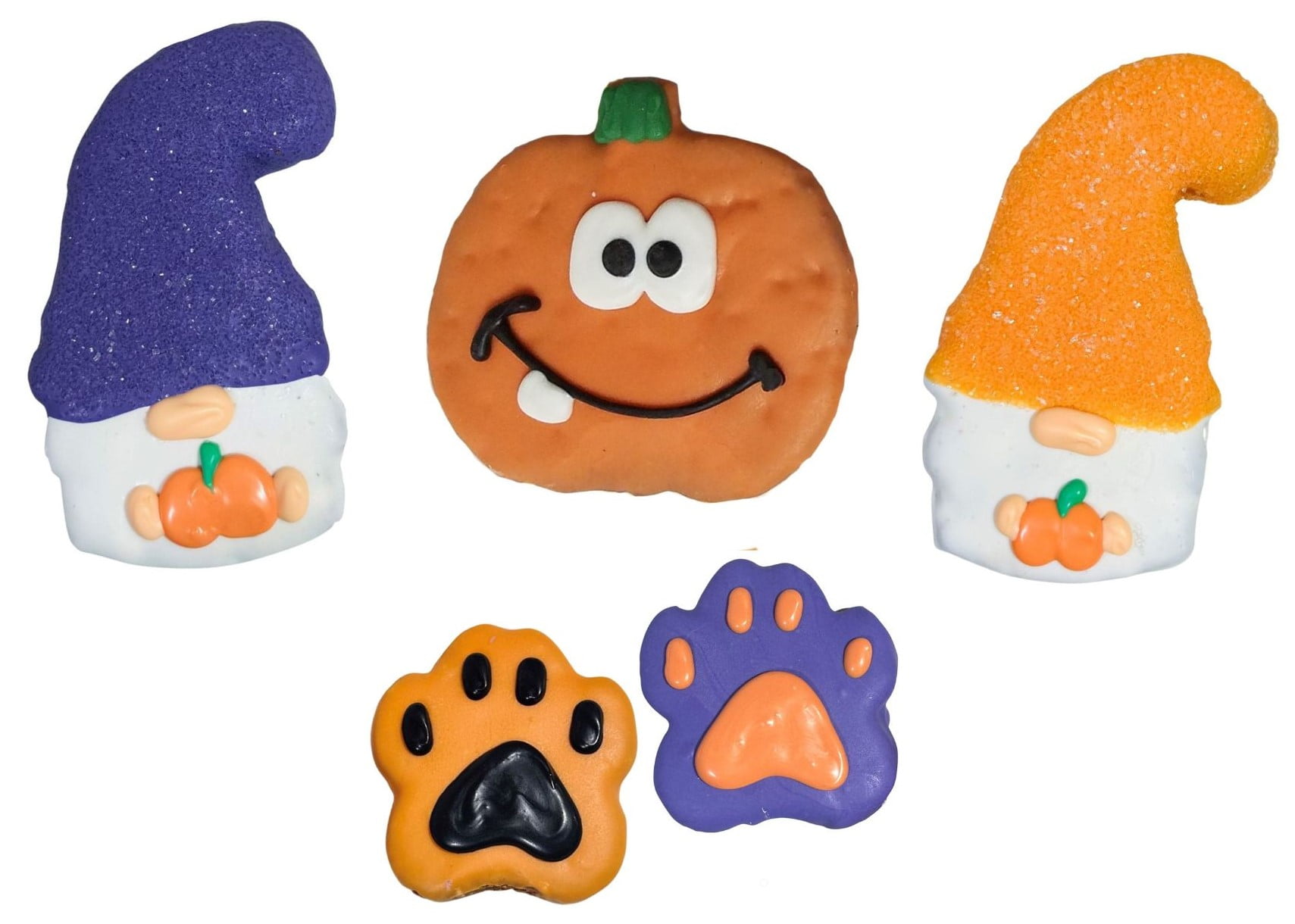 Tail Bangers Fall Vibes Halloween Decorated Assortment, Fall Dog Treat
