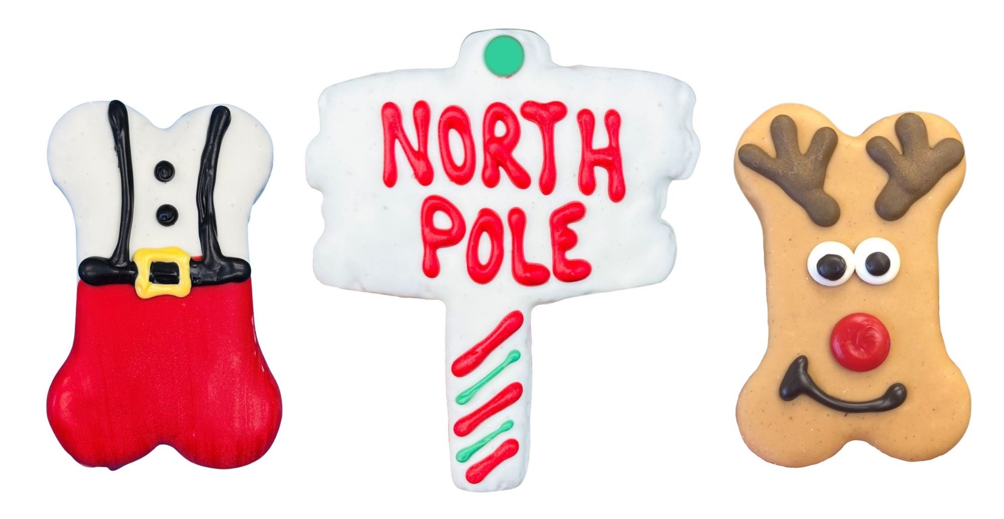 Tail Bangers AllNatural Dog Treat and Cookies, North Pole Decorated
