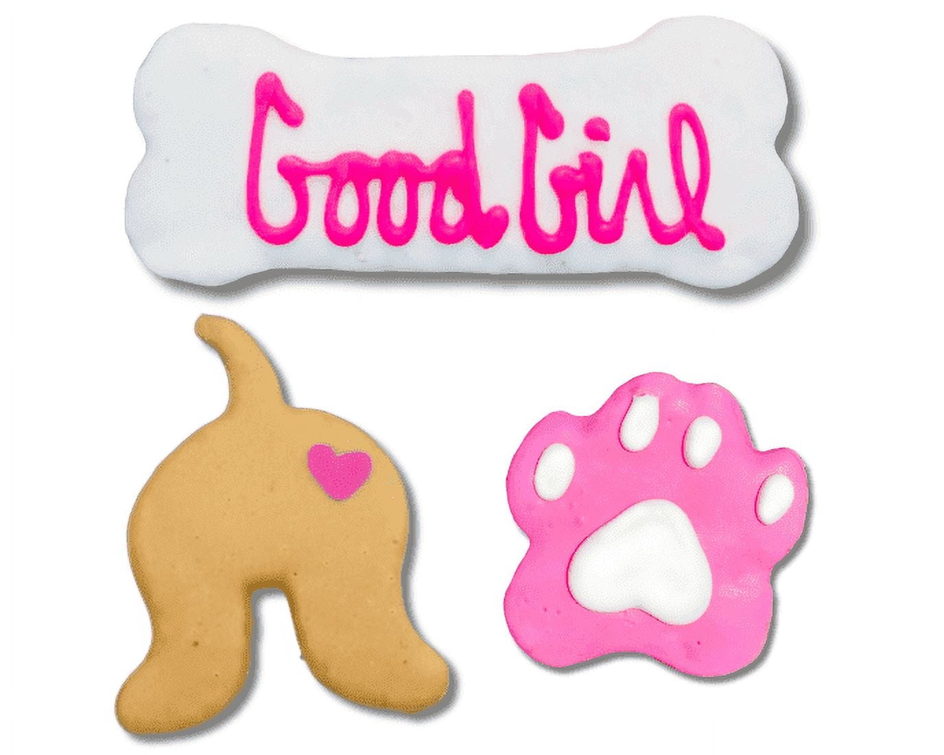Tail Bangers Good Girl Peanut Butter & Honey Assorted Crunchy Dog Treats, 18 count
