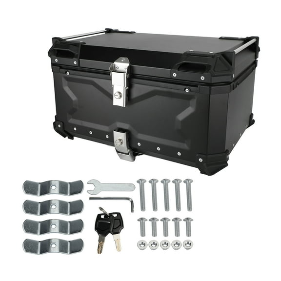 Tail Box Top Luggage Box Pack Trunk Universal 65L For Bmw R1200Gs R1250Gs F750Gs