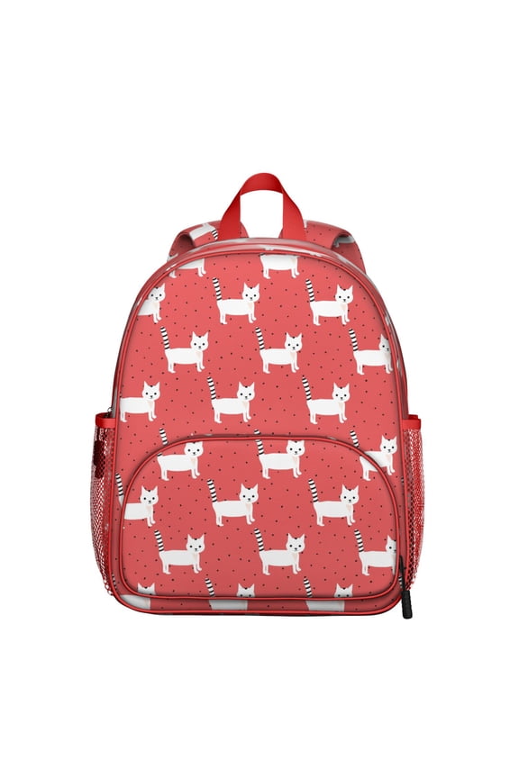 Tail Design Backpack - Breathable Padded & Functional for School Use