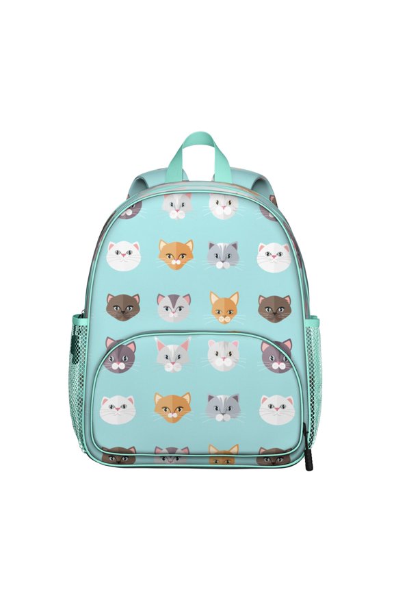 Tail Design Backpack - Breathable Padded & Functional for School Use