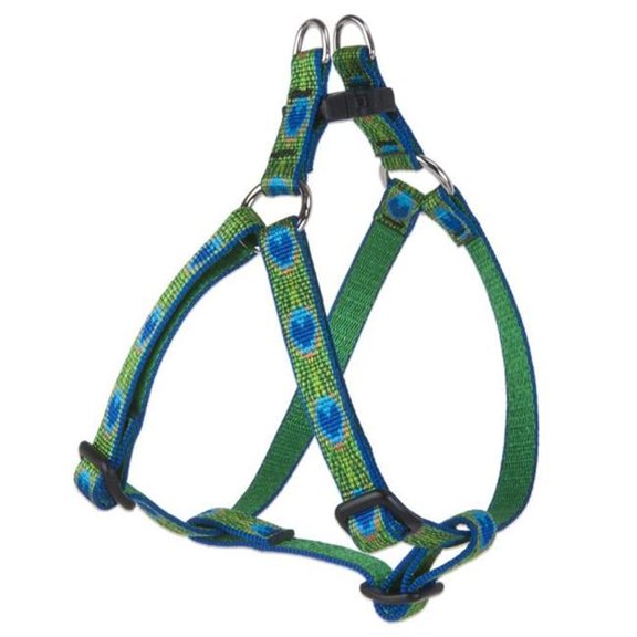 Tail Feathers Step-In Harness - Multi-Color - 12-18 in. - Durable Design