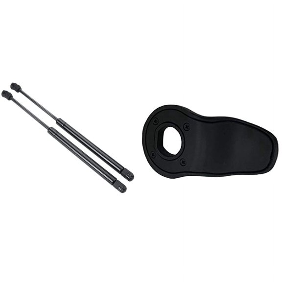 Tail Gate Glass Grip for 2004-2010 with 2 Pcs Rear Window Glass Lift Shock for 05-09