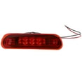 thumbnail image 1 of Tail High Mount Brake Stop Light 55155140AB Third Brake Light Rear Cargo Lamp for Jeep ABS Black Red, 1 of 6