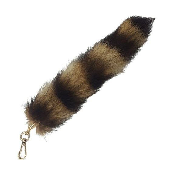 Tail Key Chain Pendant Unique Animal Tail Design Durable Metal Hook for Keys Accessories