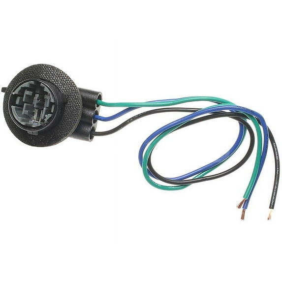 Tail Lamp Socket - Compatible with 2001 - 2006 GMC Sierra 2500 HD 2002 2003 2004 2005