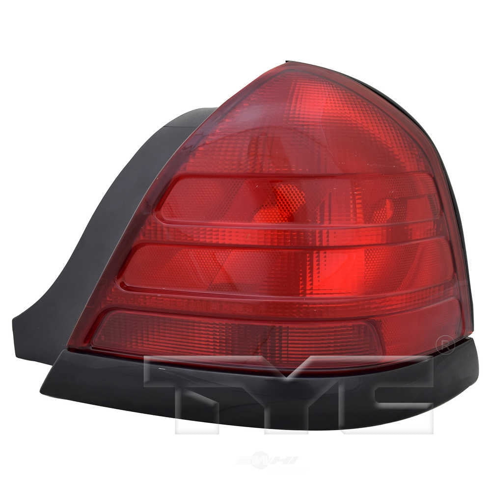 Tail Light for 00-11 Ford Crown Victoria (Red Lens/Black) Right Passenger Side Fits select: 2003-2006,2008-2011 FORD CROWN VICTORIA POLICE INTERCEPTOR