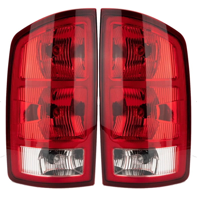 Pair Of Thor-More-Lighting Tail Lights For 2009-2018 Dodge Ram 1500 2500 3500 - Left & Right With Bulbs