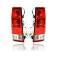 thumbnail image 1 of Tail Light Assembly - Compatible/Replacement for '04-15 Nissan Titan SE/Pro4X/LE/SV/SL - Halogen With Cargo Bed Lamp - Pair, Left Driver + Right Passenger Set - 26550ZH226, 265557S228, 1 of 2