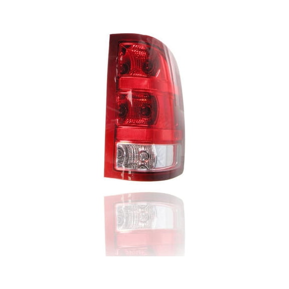 Tail Light Assembly - Compatible/Replacement for '07-10 GMC Sierra 1500 SL/SLE1/SLE2/SLT/WT, 12-13 WT/SLT, 07-10 2500/3500 Single Rear Wheel - Right Hand - Passenger - 25958485 - CAPA