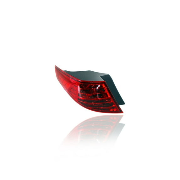 Tail Light Assembly - Compatible/Replacement for '11-13 Kia Optima LX/EX (Korea Built) - Outer On Body, Quarter Panel, Halogen - Left Hand - Driver - 924012T010