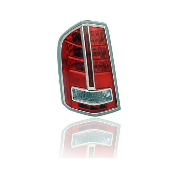Tail Light Assembly - Compatible/Replacement for '12-12 Chrylser 300, 13-14 Type1 Base/C/S/LUX/SRT8 - Chrome - Right Hand - Passenger - 68154606AC Fits select: 2012 ,2014 CHRYSLER 300C