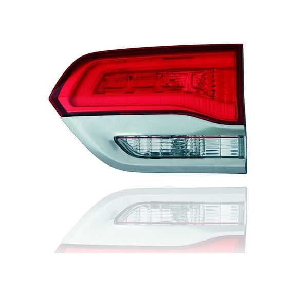 Tail Light Assembly - Compatible/Replacement for '14-22 Jeep Grand Cherokee/WK - Halogen On Liftgate, Gray Trim Without Platinum Insert - Right Hand - Passenger - 68236136AF