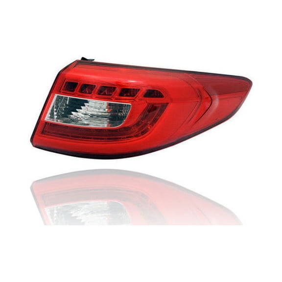 Tail Light Assembly - Compatible/Replacement for '15-17 Hyundai Sonata Limited/2.0T, 15-16 Sport2.0T - LED, Outer On Body Quarter - Right Hand - Passenger - 92402C2100