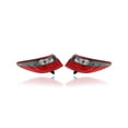 thumbnail image 1 of Tail Light Assembly - Compatible/Replacement for '15-17 Toyota Camry SE/XSE - Outer On Body Quarter Panel, Darkened Lens Interior - Pair, Left Driver + Right Passenger Set - 8155006830, 8156006830, 1 of 4