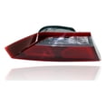 thumbnail image 1 of Tail Light Assembly - Compatible/Replacement for '17-18 Hyundai Elantra Sedan SE/SEL/Value/Eco (Korean-Built) - Halogen, Inner On Trunk Lid - Left Hand - Driver - 92403F2000, 1 of 2