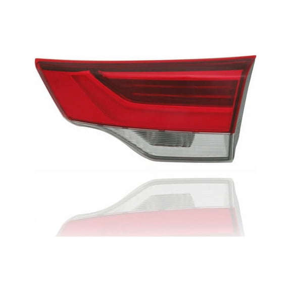 Tail Light Assembly - Compatible/Replacement for '17-19 Toyota Highlander/Hybrid LE/L Plus/XLE, 17-18 SE/Limited - Inner, Clear Lens - Right Hand - Passenger - 815800E120
