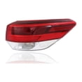 thumbnail image 1 of Tail Light Assembly - Compatible/Replacement for '18-19 Toyota Highlander/Hybrid LE/L-Plus/XLE, 18-18 SE/Limited - Clear - Right Hand - Passenger - 815500E161 - CAPA, 1 of 2