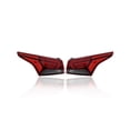 thumbnail image 1 of Tail Light Assembly - Compatible/Replacement for '18-22 Hyundai Accent Sedan SE/SEL - Halogen, Outer Body Quarter Panel - Pair, Left Driver + Right Passenger Set - 92402J0010, 92401J0010 - CAPA, 1 of 2