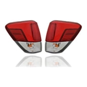 Tail Light Assembly - Compatible/Replacement for '19-21 Subaru Forester - Outer On Body, LED - Pair, Left Driver + Right Passenger Set - 84912SJ060, 84912SJ070 CAPA