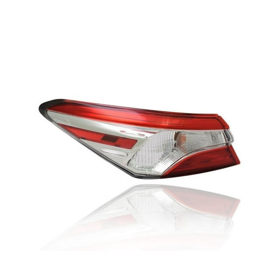Tail Light Assembly - Compatible/Replacement for '21-23 Toyota Camry/Hybrid-L/LE/SE (North American Built) - Outer On Body Quarter Panel, Halogen - Left Hand - Driver - 8156006A20 - CAPA