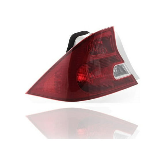 Tail Light Assembly - Compatible/Replacement for '01-03 Honda Civic Coupe - Left Hand - Driver - 33551S5PA01