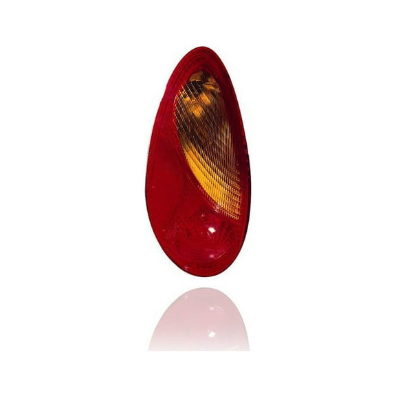 Tail Light Assembly - Compatible/Replacement for '01-05 Chrysler PT Cruiser - Red/Amber - Left Hand - Driver - 5288743AG