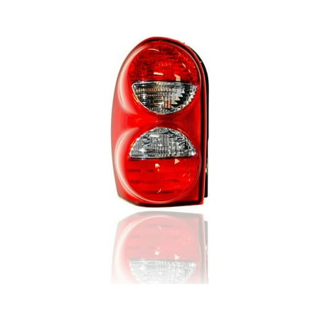 Tail Light Assembly - Compatible/Replacement for '05-07 Jeep Liberty Without Air Dam - Left Hand - Driver - 55157061AG CAPA