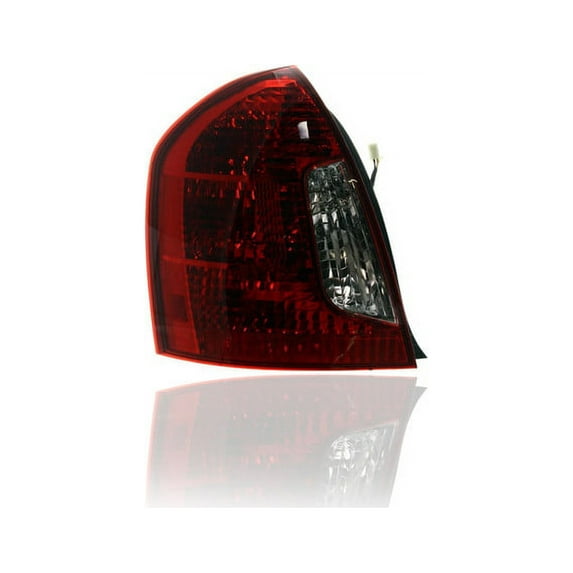 Tail Light Assembly - Compatible/Replacement for '06-11 Hyundai Accent Sedan - Halogen - Left Hand - Driver - 924011E010