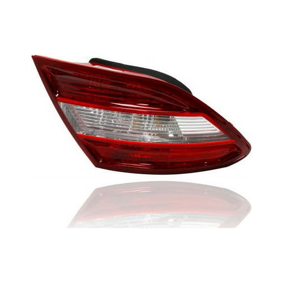 Tail Light Assembly - Compatible/Replacement for '08-11 Mercedes-Benz C-Class Sedan Sport/AMG - Halogen - Left Hand - Driver - 2049068302