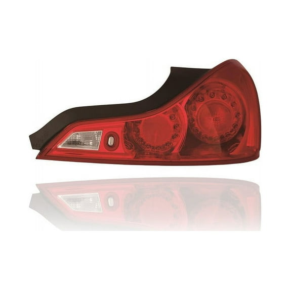 Tail Light Assembly - Compatible/Replacement for '08-13 Infiniti G37 Coupe, 14-15 Q60 Coupe - Right Hand - Passenger - 26550JL00B