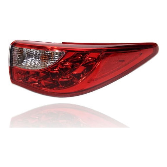 Tail Light Assembly - Compatible/Replacement for '14-15 Infiniti QX60/Hybrid, 13-13 JX35 - Outer - Right Hand - Passenger - 265503JA0A - CAPA
