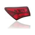 thumbnail image 1 of Tail Light Assembly - Compatible/Replacement for '15-17 Acura TLX - Outer On Body - Left Hand - Driver - 33550TZ3A01, 1 of 2