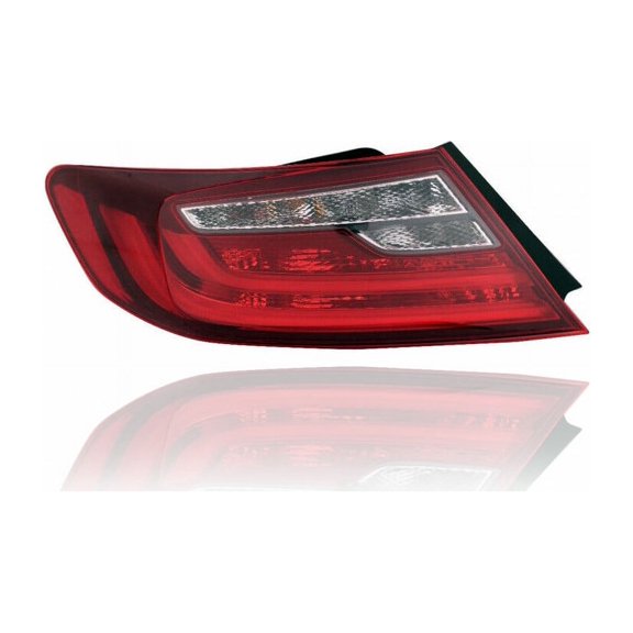 Tail Light Assembly - Compatible/Replacement for '16-17 Honda Accord Coupe - Halogen - Left Hand - Driver - 33550T3LA11