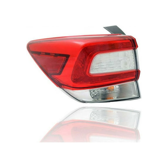 Tail Light Assembly - Compatible/Replacement for '18-19 Subaru Crosstrek, 17-19 Impreza Wagon - Outer - Left Hand - Driver - 84912FL05A