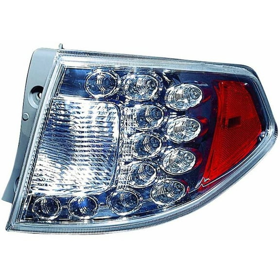 Tail Light Assembly - Compatible with 2008 - 2014 Subaru Impreza 2009 2010 2011 2012 2013
