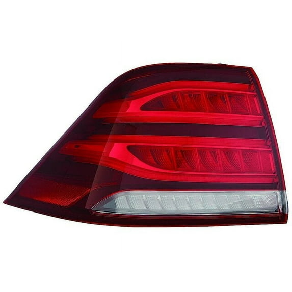 Tail Light Assembly - Compatible with 2016 - 2018 Mercedes-Benz GLE550e 2017