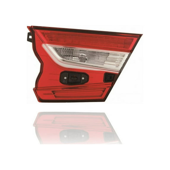 Tail Light Assembly - Cooling Direct Compatible/Replacement for '18-22 Honda Accord Sedan LX/EX/EXL/Sport, 21-22 Hybrid Base/EX/EX-L - Inner Trunk Lid, Halogen Right Hand Passenger 34150TVAA01 - CAPA