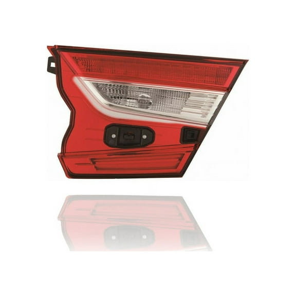 Tail Light Assembly - Cooling Direct Compatible/Replacement for '18-22 Honda Accord Sedan LX/EX/EXL/Sport, 21-22 Hybrid Base/EX/EX-L - Inner Trunk Lid, Halogen Right Hand Passenger 34150TVAA01 - CAPA