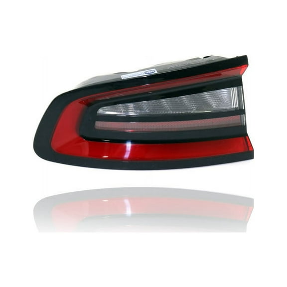 Tail Light Assembly - Cooling Direct Fit/For 15-22 Dodge Charger - Outer On Body - Left Hand - Driver - 68213145AD
