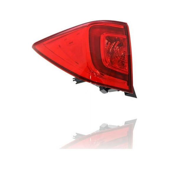 Tail Light Assembly - Cooling Direct Fit/For 16-18 Honda Pilot, 22-22 Passport - Quarter, Outer on Body - Left Hand / Driver - 33550TG7A01