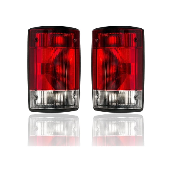 Tail Light Assembly - Cooling Direct Fit/For FO2801190; FO2800190 04-14 Ford Econoline, 04-05 Excursion - Pair Left and Right Set, NSF