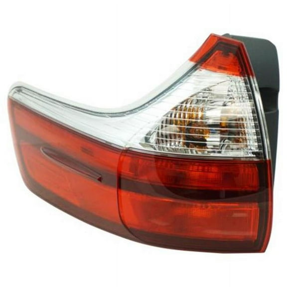 Tail Light Assembly - Cooling Direct Fit/For TO2804123 15-19 Toyota Sienna (Exclude SE) - Left Hand - Driver, On Body