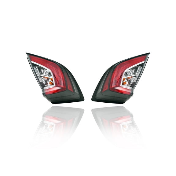 Tail Light Assembly - DEPO Compatible/Replacement for '17-21 Honda Civic/Type-R Hatchback - Outer On Body Quarter Panel - Pair, Left Driver + Right Passenger Set - 33500TGGA01, 33550TGGA01 - CAPA