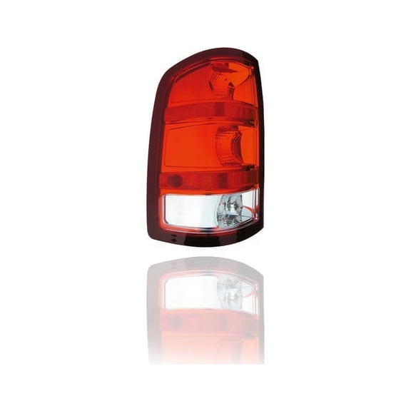 Tail Light Assembly - Eagle Eye Compatible/Replacement for '07-10 GMC Sierra 1500 SL/SLE1/SLE2/SLT/WT, 12-13 WT/SLT, 07-10 2500/3500 Single Rear Wheel - Left Hand - Driver - 25958484