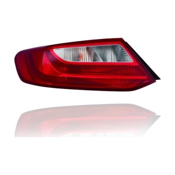 Tail Light Assembly - Eagle Eye Compatible/Replacement for '13-15 Honda Accord Coupe - Halogen - Left Hand - Driver - 33550T3LA01