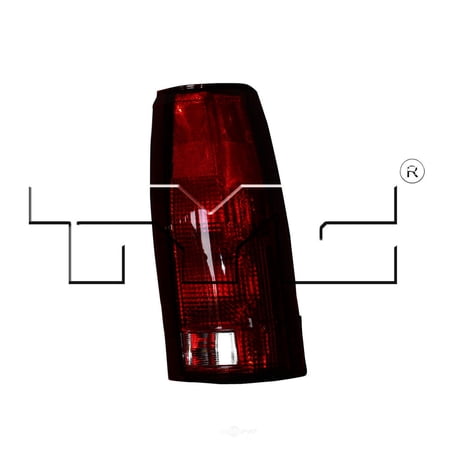 Tail Light Assembly Fits select: 1988-2000 CHEVROLET GMT-400, 1995-2000 CHEVROLET TAHOE