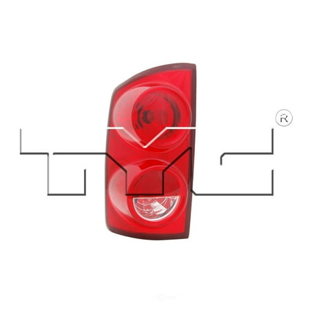 Tail Light Assembly Fits select: 2007-2008 DODGE RAM 1500, 2007-2009 DODGE RAM 2500